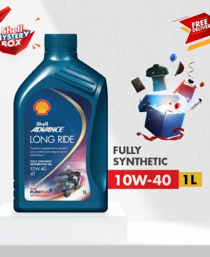 Shell Advance Long Ride 10W-40 with (Free Mystery Box) and (Free Delivery)