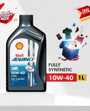 Shell Advance 4T Ultra 10W-40 with (Free Mystery Box) and (Free Delivery)